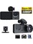 Hd 1080P Dash Cam Ön ve Arka Araç Kamerası 3 Lens Araç Kayıt Noktası Kablosuz Bağlı Araç Dvr (Yurt Dışından) 2