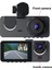 Hd 1080P Dash Cam Ön ve Arka Araç Kamerası 3 Lens Araç Kayıt Noktası Kablosuz Bağlı Araç Dvr (Yurt Dışından) 5