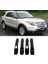8pcs Abs Parlak Siyah Dış Kapı Kolu Kapak Kapağı Ford Explorer Için Akıllı Delikli 2011-2018 (Yurt Dışından) 2