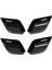 4pcs Siyah Iç Kapı Tutucu Kase Kapak Mercedes Benz C E W214 S W223 Glc Eqe Eqs-Sınıf 2021-2024 Kapı Kasesi (Yurt Dışından) 1