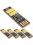 5pcs 6 LED Gece Işığı Soshine USB Güç 1W 5V Dokunmatik Dimmer Sıcak Beyaz Işık Yeni (Yurt Dışından) 2