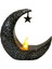 2pcs Ramazan Dekorasyonları Eid Süslemeleri Ramazan Kareem Masa Tabanı Ramazan Fenerleri (Siyah+Gümüş) (Yurt Dışından) 5