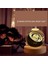 Sevgililer Günü Hediyesi Galaxy Kristal Top Lambası 3D Planet Moon Lamba USB LED Gece Işık, B (Yurt Dışından) 1