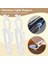 Noel Işığı Klipsleri Bir Klipler 100 Pack, Evrensel Oluk ve Shingle Klips Kancaları C7, C9 ve Işıkları Asmak Için (Yurt Dışından) 4