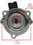 Honda 2007-2021 TRX420FA/FE/TE/FPA/FPE, TRX500FE/FA/FPE Için Shift Motor Montaj Başlangıç ​​31300-HP5-601 430-58007 (Yurt Dışından) 4