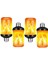 4pcs LED Alev Ampuller 4 Mod Titreşen Ampuller E27 Temel Ateş Alev Ampulü Noel Partys Sundurma Ev Dekor (Yurt Dışından) 3