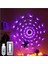 Cadılar Bayramı Örümcek Web Lights USB 8 Modlar Örümcek Web Duvar Net Işıklar Korkunç Cadılar Bayramı Dekorasyon Çelenk, B (Yurt Dışından) 1