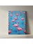 Pembe Flamingolar Soyut Sanat Tablosu 2