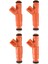 4pcs Ford Focus Için Otomobil Yakıt Enjektörü Mazda 6 2.3l Mzr 3M4G9F593BA 0280156156 (Yurt Dışından) 4