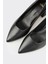 Siyah Deri Kadın Stiletto 4