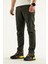 Erkek Haki Nefes Alan Likralı 4 Cepli Outdoor Pantolon 3