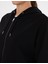 Kadın Siyah Comfort Fit Fermuarlı Sweatshirt 50314965-VR046 7
