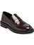Bordo Hakiki Deri Erkek Casual Ayakkabı - E24S1AY56972-A36 1