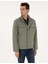 Erkek Yeşil Dik Yaka Mont 50310174-VR255 3