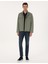 Erkek Yeşil Dik Yaka Mont 50310174-VR255 4