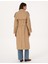Kadın Bej Trençkot 50309015-VR011 4