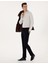 Erkek Lacivert Slim Fit Kanvas Pantolon 50309926-VR033 3