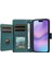 iPhone 17 Pu Deri Telefon Kılıfı Çoklu Kart Tutucu ve Kayışlı (Yurt Dışından) 2