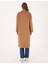 Kadın Camel Comfort Fit Kaşe Kaban 50308955-VR015 4