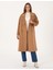 Kadın Camel Comfort Fit Kaşe Kaban 50308955-VR015 3