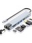 Macbook Pro Air Uyumlu Usb Type-C 8 Hub Dönüştürücü Çevirici Çoklayıcı USB, HDMI, Micro Sd 8in1 1