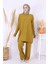 Triko Tunik Pantolon Takım 17035 Yağ Yeşili 1