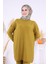 Triko Tunik Pantolon Takım 17035 Yağ Yeşili 4