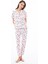Premium Kadın Pijama Takımı Meyve Desenli Yumuşak Dokulu Kısa Kollu Gömlek Yaka 2