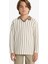 Erkek Çocuk Polo Yaka Çizgili Sweatshirt G2664A825AU 5