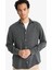 Regular Fit Twill Uzun Kollu Gömlek G0406AX25AU 4