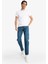 Slim Tapered Fit Dar Kalıp Normal Bel Daralan Paça Jean Pantolon G1307AX25AU 2
