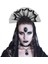 Halloween Black Bat Headband Gothic Tüllü Çiçekli Siyah Renk Yarasa Tacı 1