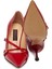 Kırmızı Hakiki Rugan Deri Kadın Stiletto - K24S1AY67513-D02 4