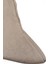 Bej Bambu Tekli Soket Çorap 2