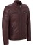 Bordo Hakiki Deri Erkek Hakiki Deri Mont - E23KDM310544-R4X 2