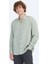 Mint Regular Fit Dokuma Casual Gömlek 1