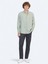Mint Regular Fit Dokuma Casual Gömlek 2
