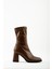Pensa Kısa Topuklu Streç Bot- Kahverengi 1