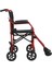 Alüminyum Tekerlekli Sandalye | Katlanabilir Yapı ve Refakatçi Fren Sistemi G505 2