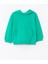 Lcw Baby Yeşil Kapüşonlu Uzun Kollu Basic Kız Bebek Sweatshirt ve Pantolon 2'li Takım 2