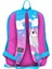 İlkokul Sırt Çantası 4 Bölmeli Ortopedik Unicorn Desenli Mavi Neon Pembe Kız Çocuk 27x38x14 cm 7