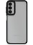 Samsung Galaxy A24 4g Elegant Clear Case (Şeffaf Kılıf) - Stylish Protective Cover - Siyah 1