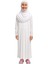 Kendinden Başörtülü Çocuk Penye Namaz Elbisesi – 9-10-11 YAŞ/110 Cm| Kız Çocuk Için Namaz Kıyafeti 4