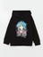 Lcw Kids Siyah Kapüşonlu Baskılı Kız Çocuk Sweatshirt 1