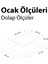 Beyaz Ikili Vitro Seramik Ankastre Elektrikli Domino Ocak 5