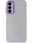 Samsung Galaxy A14 4g Elegant Clear Case (Şeffaf Kılıf) - Stylish Protective Cover - Lila 1