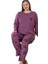 Happy Love Kışlık Büyük Beden Kadın Pijama Takımı 3xl/6xl Sıcak Rahat 3