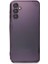 Samsung Galaxy A14 4g Crystal Shield Lensli Silikon (Lens Protector / Kamera Koruyucu Kılıf) - Mor 2