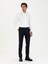 Erkek Beyaz Slim Fit Uzun Kollu Gömlek 50282347-VR013 4