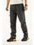 Erkek Gri Içi Polar Su Itici Rüzgar Geçirmez Kışlık Softshell Outdoor Pantolon 7